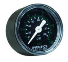 Манометр D=40 G1/8 0-10 BAR (Оригинал) (Артикул: 4-011-04-0460)